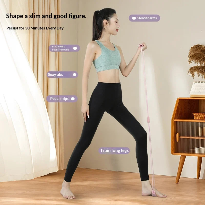 Yoga Pilates Body Training With Stretch Resistance Bands