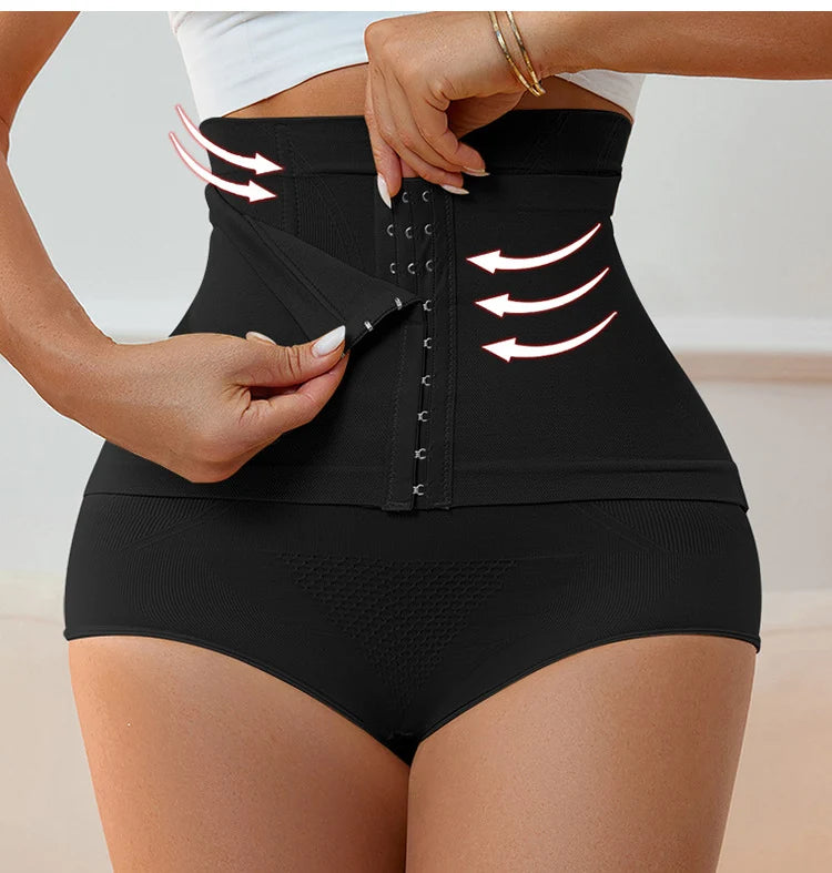 High Waisted Tummy Control Shapewear Panties