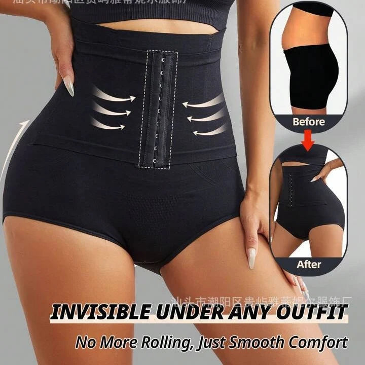 High Waisted Tummy Control Shapewear Panties