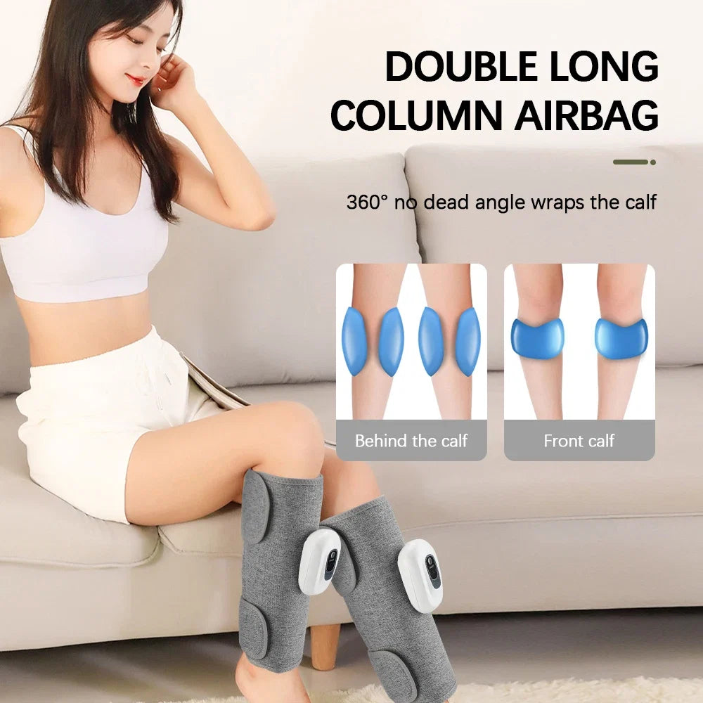 Wireless Air Compression Calf Massager for Leg Relief