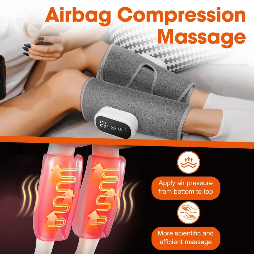 Wireless Air Compression Calf Massager for Leg Relief