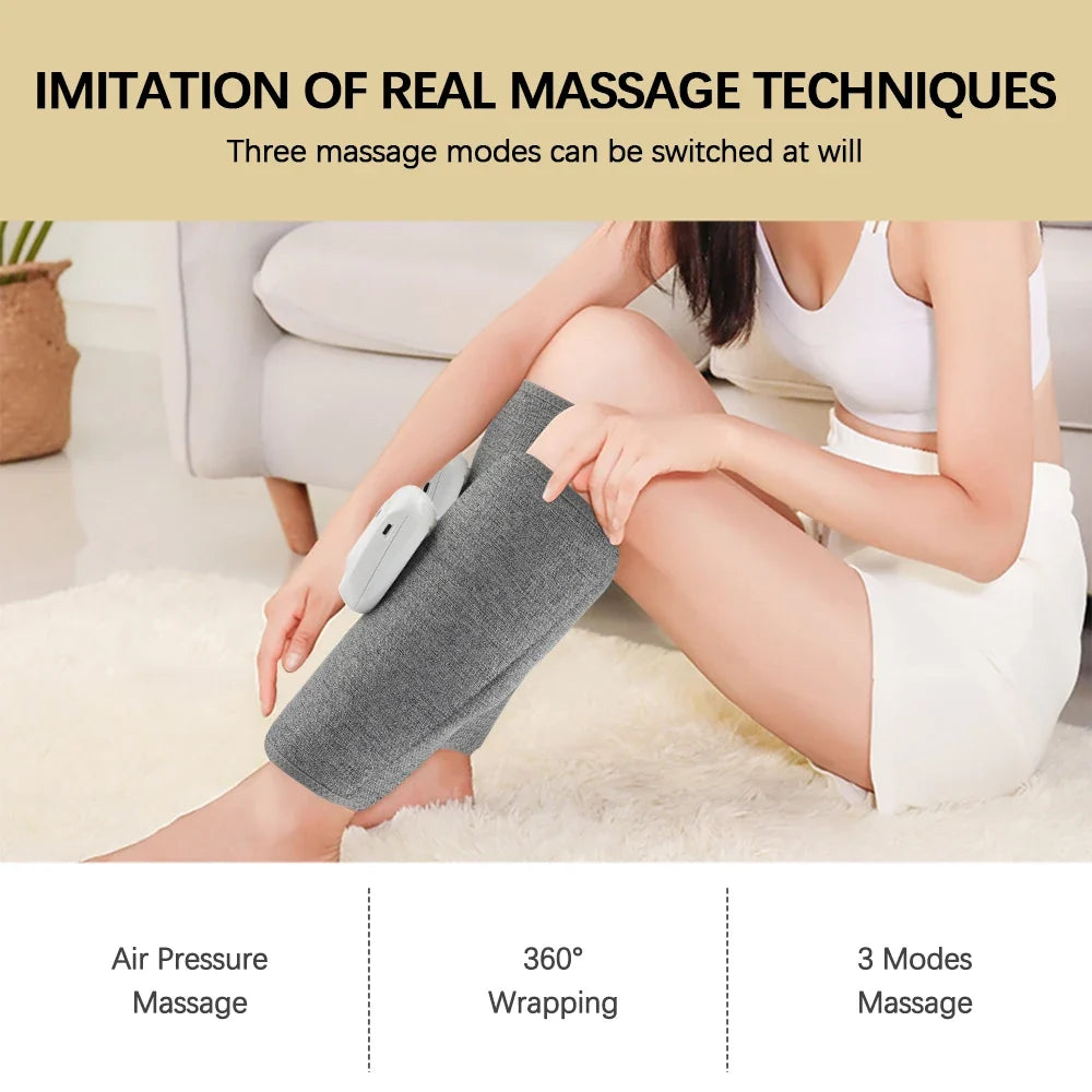 Wireless Air Compression Calf Massager for Leg Relief