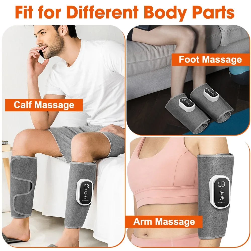 Wireless Air Compression Calf Massager for Leg Relief